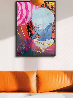 Blå måne by Ulrika Netzler