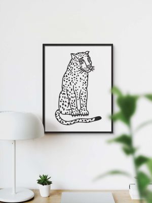 Uttråkad leopard by Niklas Hallberg