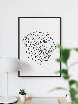 Lömsk leopard by Niklas Hallberg